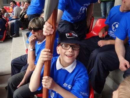 Osoby niepełnosprawne na 35. kolejce piłkarskiej ekstraklasy